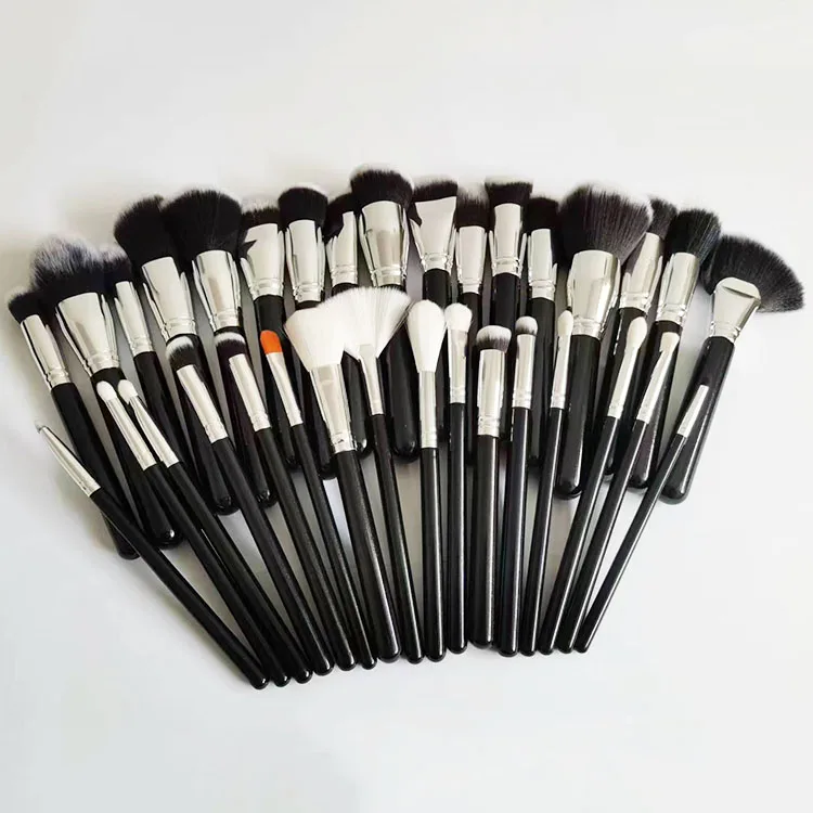 

Wholesale Private Label Cosmetic Makeup Brushes Factory Luxury High Quality Custom Logo Fashionable 40pcs/set Makeup Brush Sets