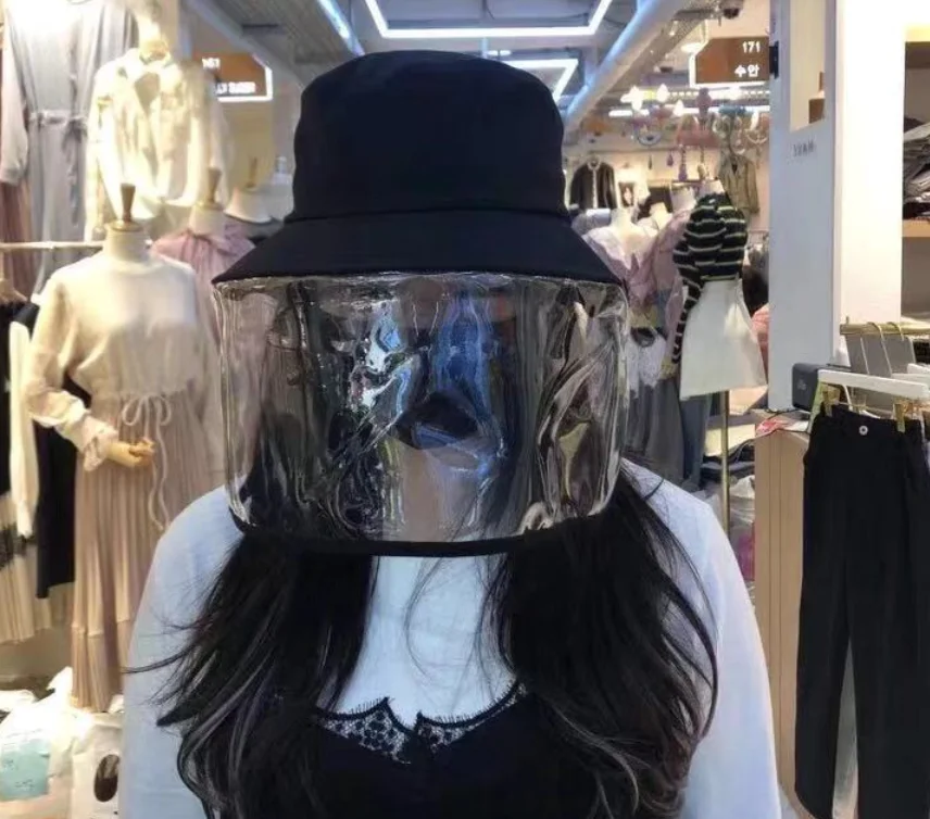 Antivirus hat  style protective Spittle proof hat