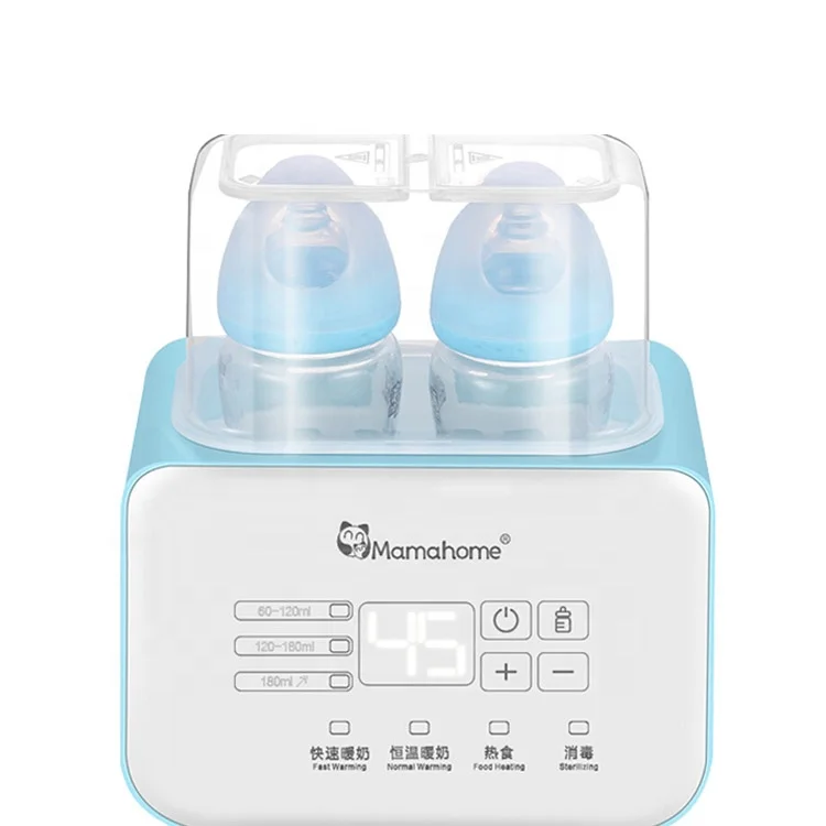 

Smart commercial private label kid products present double electric digital milk food portable baby bottle warmer