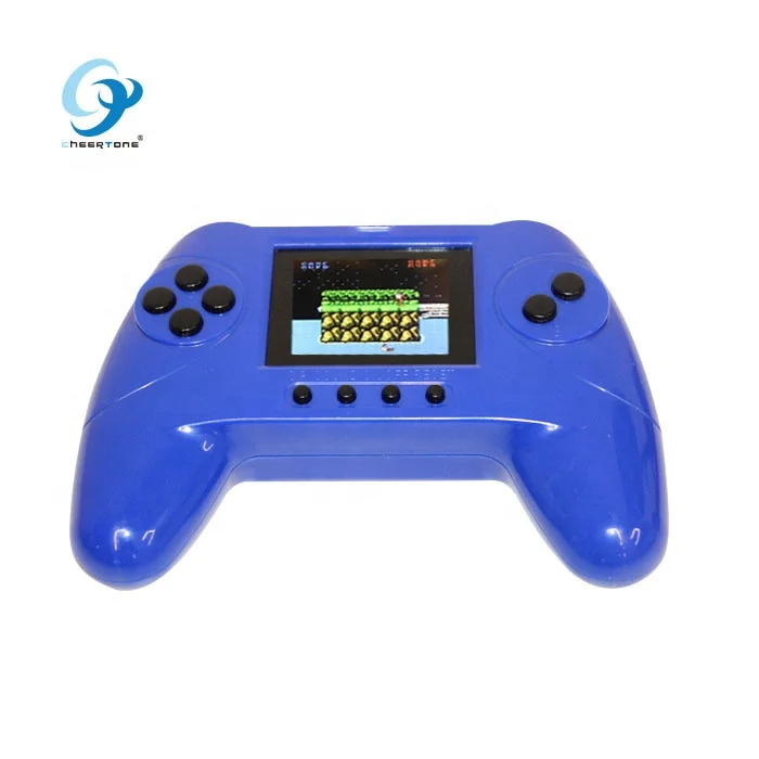 

CT505 Portable Handheld Game Console with 268 Retro Games, Blue/red/green/lake blue