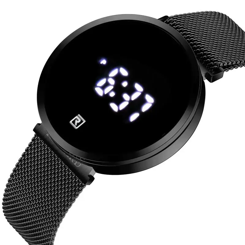 

Reward New arrivals led touch screen black minimalist watch for men Custom wholesale oem watches waterproof montre homme