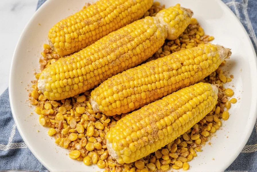 Mexican street vendor selling elote