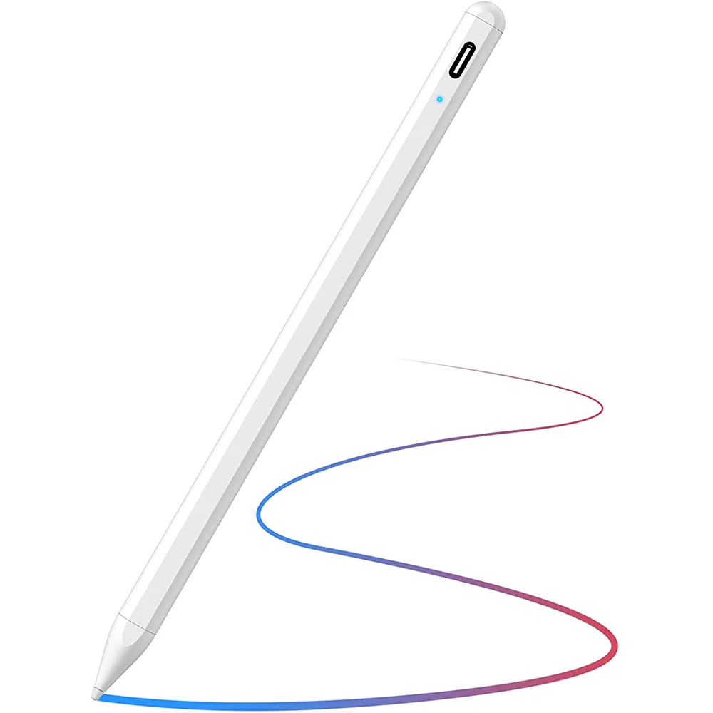 

Custom Logo High Precise Pom Fine Point Tip Aluminum Metal Tablet Stylus Pen For Apple Ipad Tablet Ios