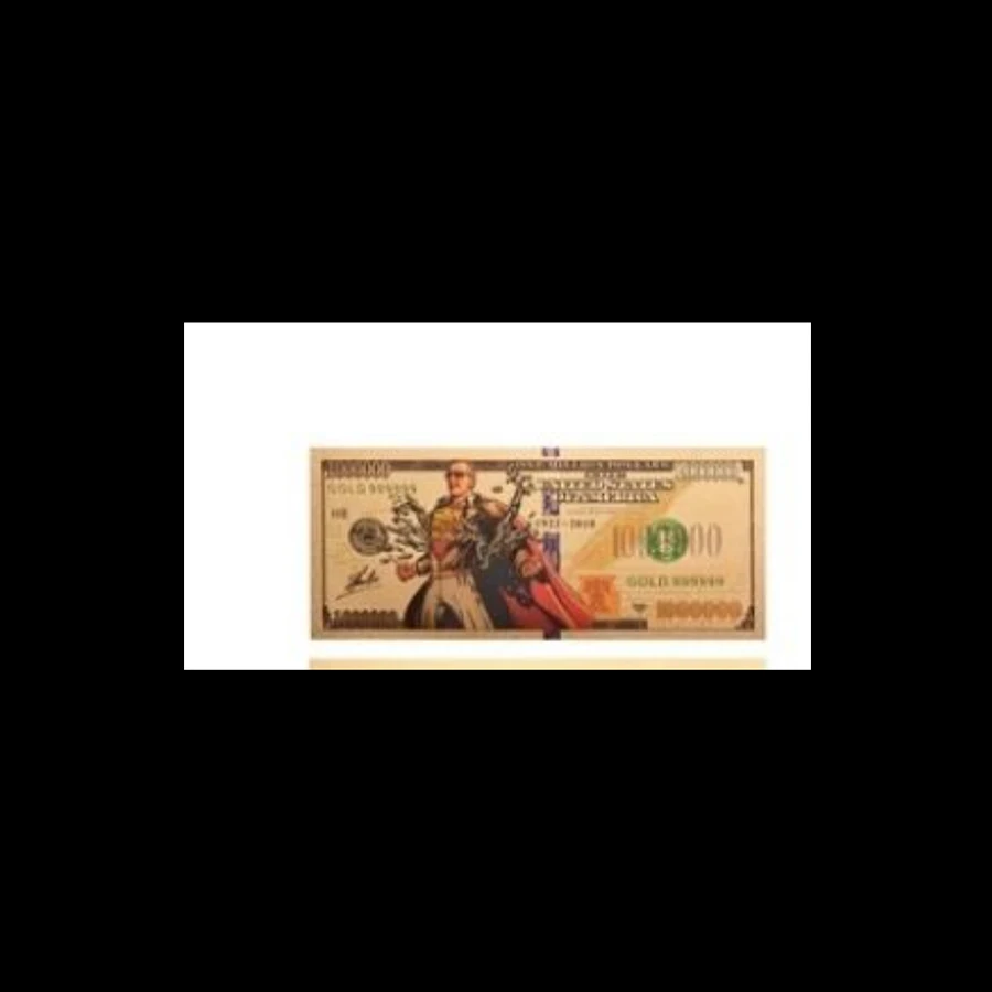 

KL gold banknote