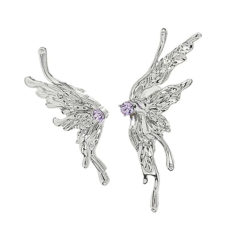 

Top rated Bellona OEM Pendientes De Aro Personalised Statement Jeweled Butterfly Hoop Earrings, Picture shown