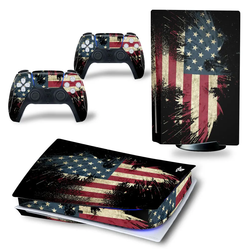 

P5 Custom Game Vinyl Decal Skin Stickers Cover for Sony PS5 Play Staion 5 PS 5 Plastation Console Controllers Gamepad