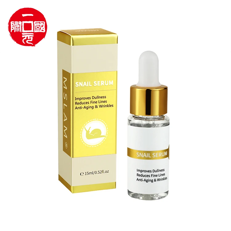 

One dollar Organic anti aging anti acne face care best seller snail truecica miracle repair facial serum