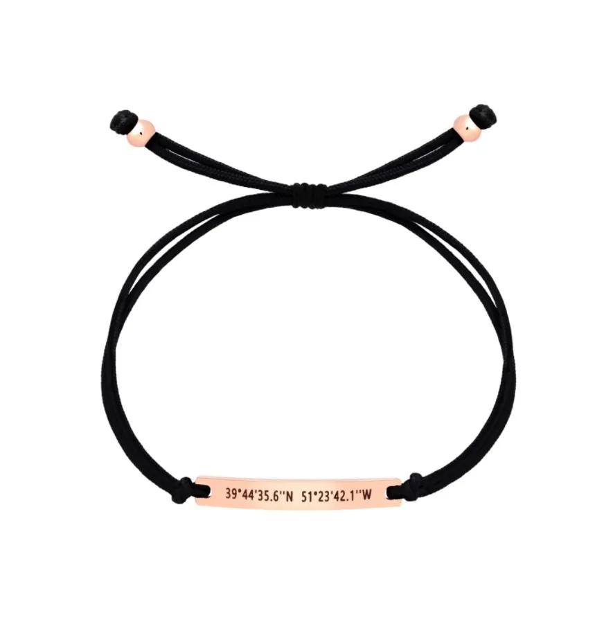 

Inspire jewelry 2019 new Custom Wholesale Latest Girls Handmade  Braided Cotton String Rope Woven Friendship Bracelet, Silver,gold,rose gold,black and so on