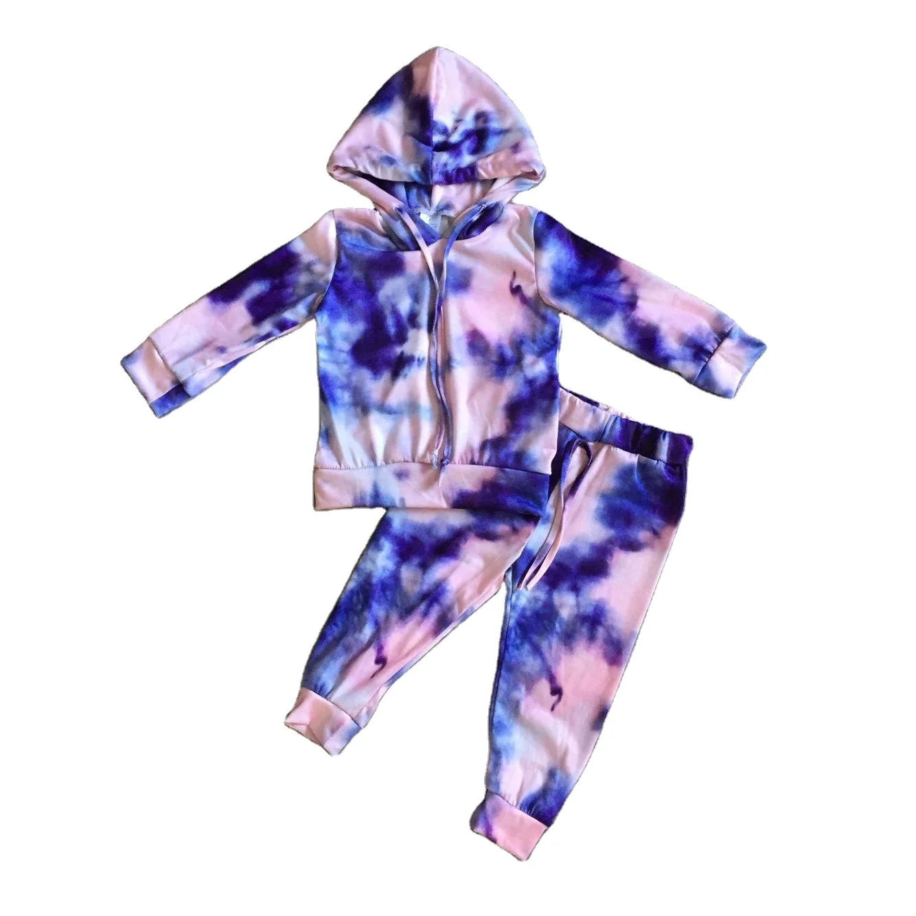 

Fast Delivery Girlymax Casual Long Sleeve Girl Clothing Set Winter Outfits Kids Tracksuits, Blue pink