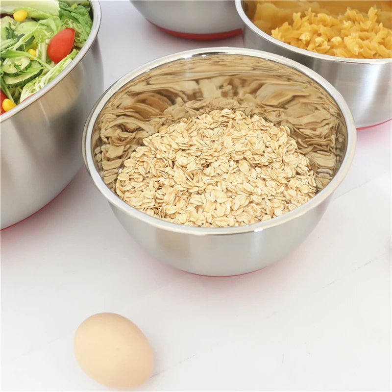 

Wholesale Hight quality food stainless steel mixing bowl set