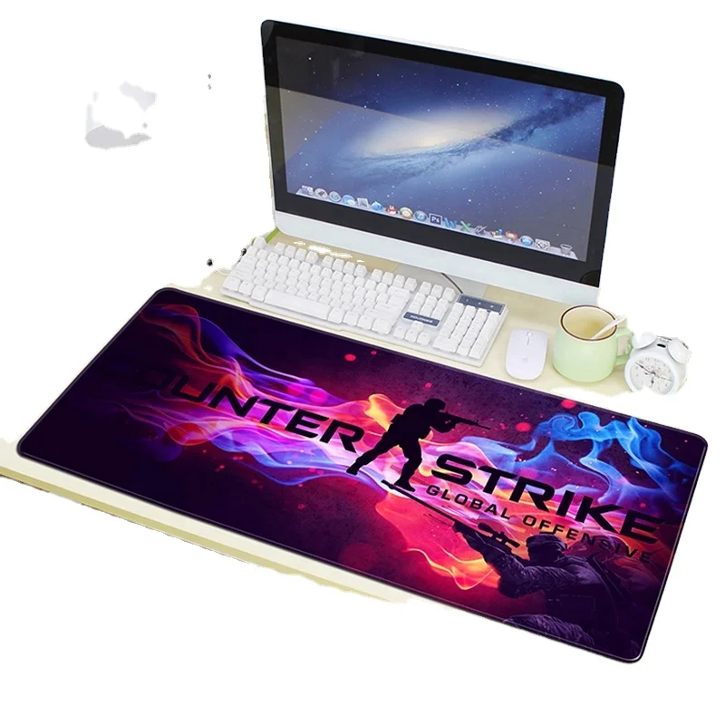 

Hot Sale Custom Extended Non-slip Sublimation Gaming Mouse Pad Gaming for Gamer, All colors is available