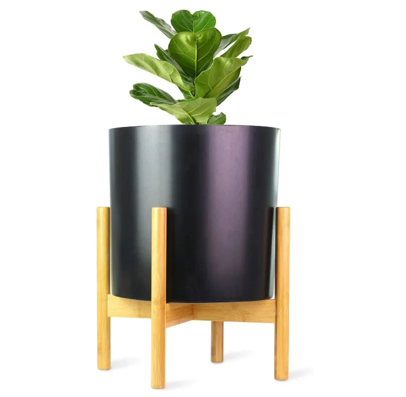 

Multiple Flower Display Holder Indoor Rack Bamboo Plant Pot Stand