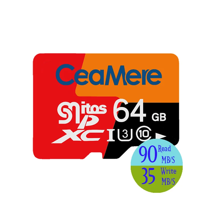 

Ceamere ORG Pattern Wholesale 64GB Micro Memory TF Cards 4K PSP Camera Flash TF Kort 16GB 32GB 128GB 256GB 64GB Memory Card