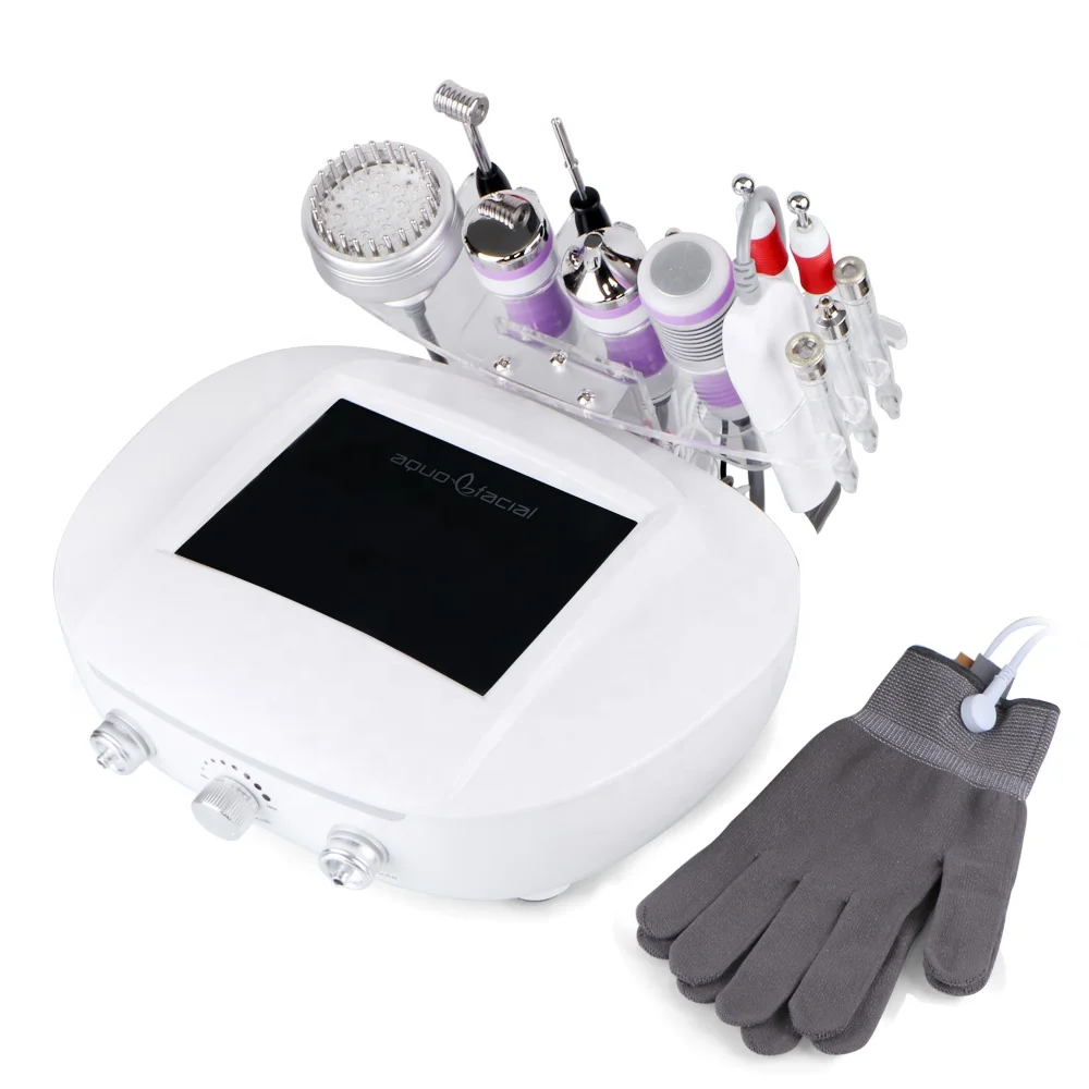 

Mychway 9 In 1 Facial Machine 3MHZ Ultrasound Scrubber Dermabrasion Skin Care Beauty Spa Beauty Machine