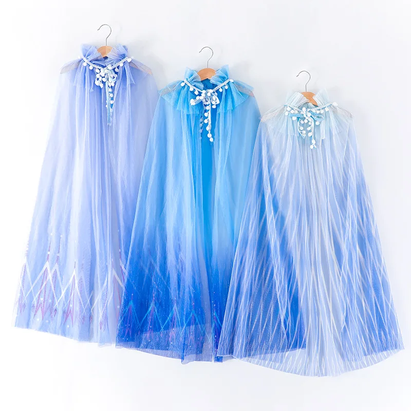 

Princess Cloak Little Girls Halloween Christmas Costume Cosplay Dresses Gown 130cm