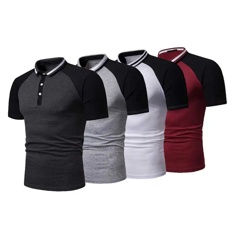 

OEM wholesale custom design logo nens sports blank cotton polo shirts, Customized color