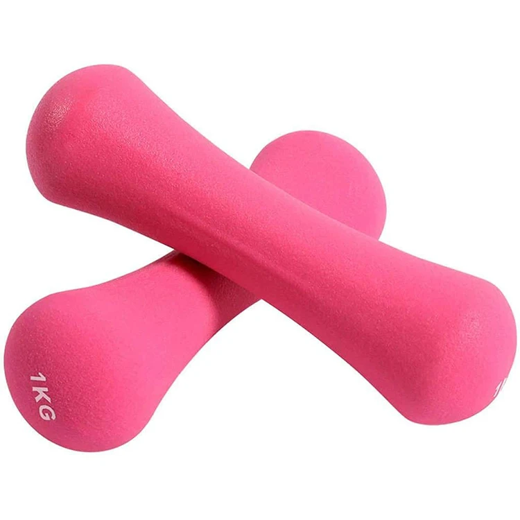 

Wholesale Custom Bone Shape Neoprene Dipping Dumbbell Walking Dumbbell For Sale, Red,pink,purple,blue