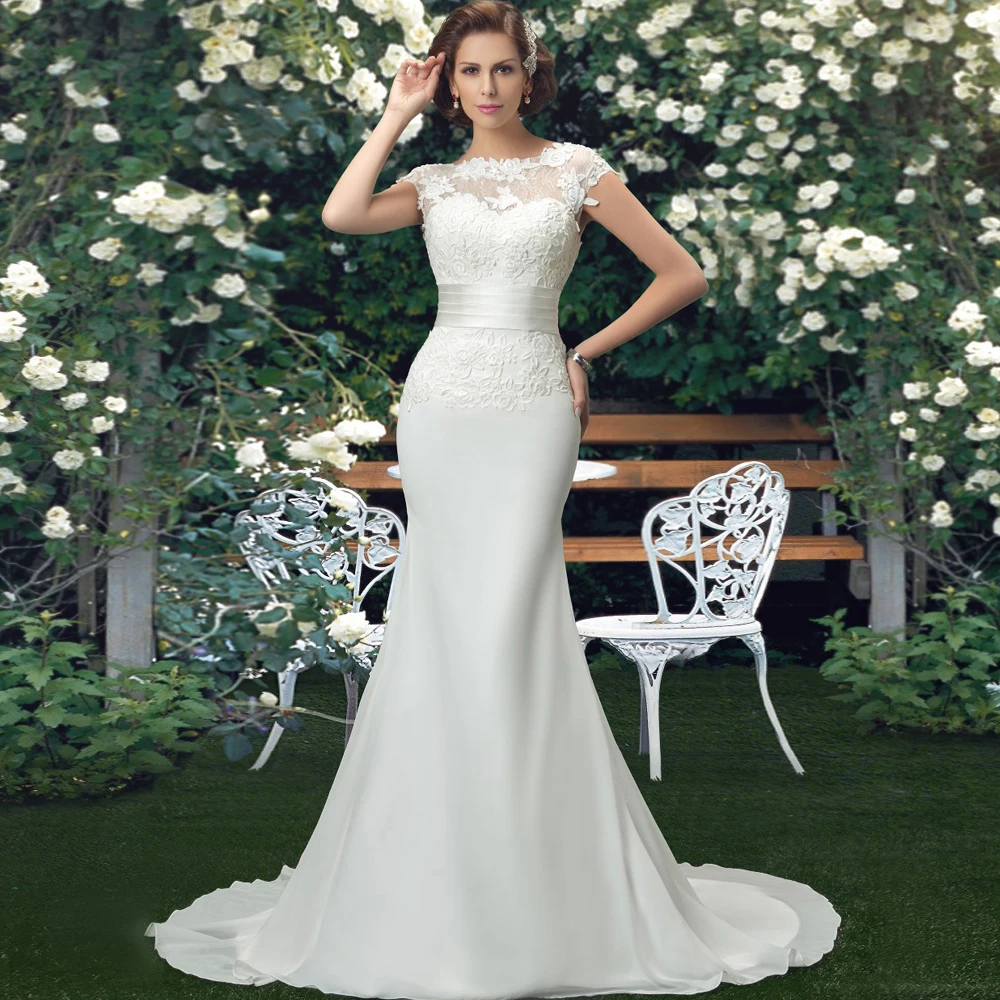 
mermaid tail bridal gown wedding dress 