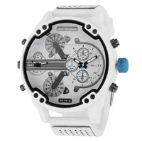 

2019 military luxury montres mens new original reloj big dial display watches dz Japan quartz wrist watch stainless steel clock
