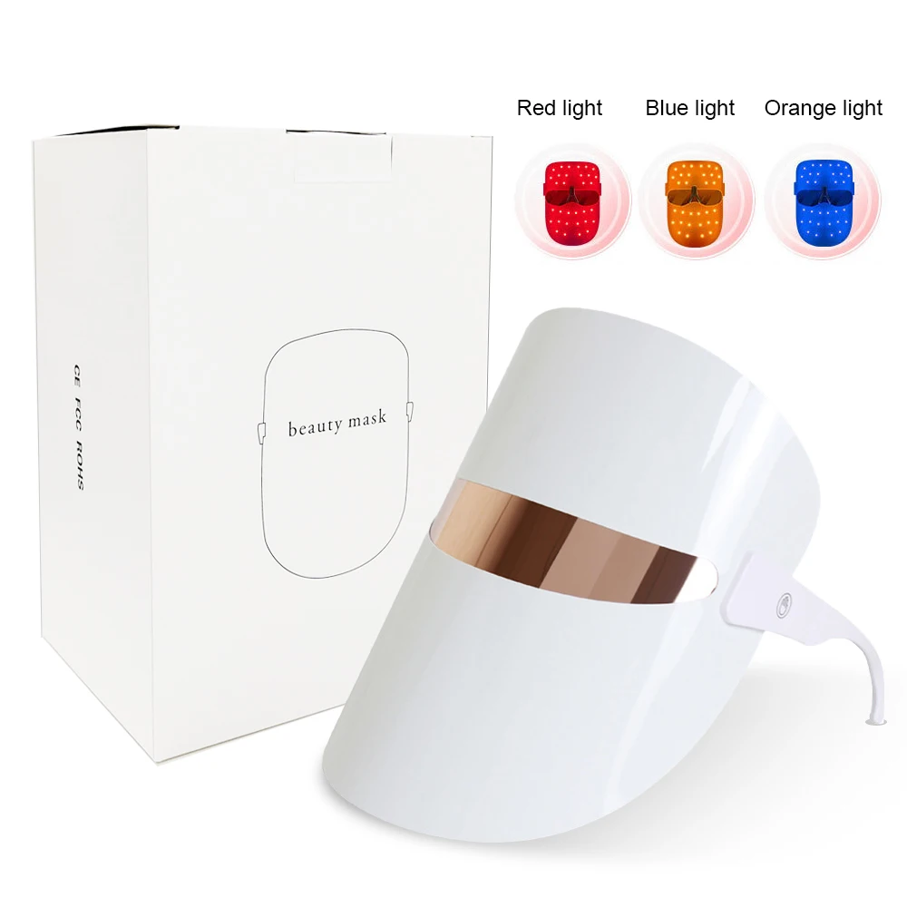 

Home Use Facial Beauty Purge Anti Aging Colorful Photon Led Light Therapy Face Mask