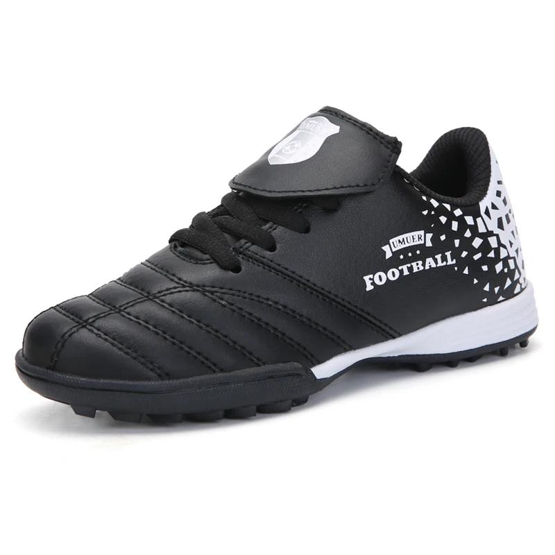 

2022 Latest Sale Kids Youth TF Cleat Turf Sand Football Boots No Brand Leather Soccer Shoes