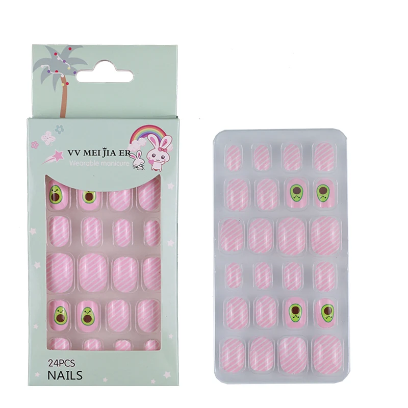 

kid press on nails, Customized color