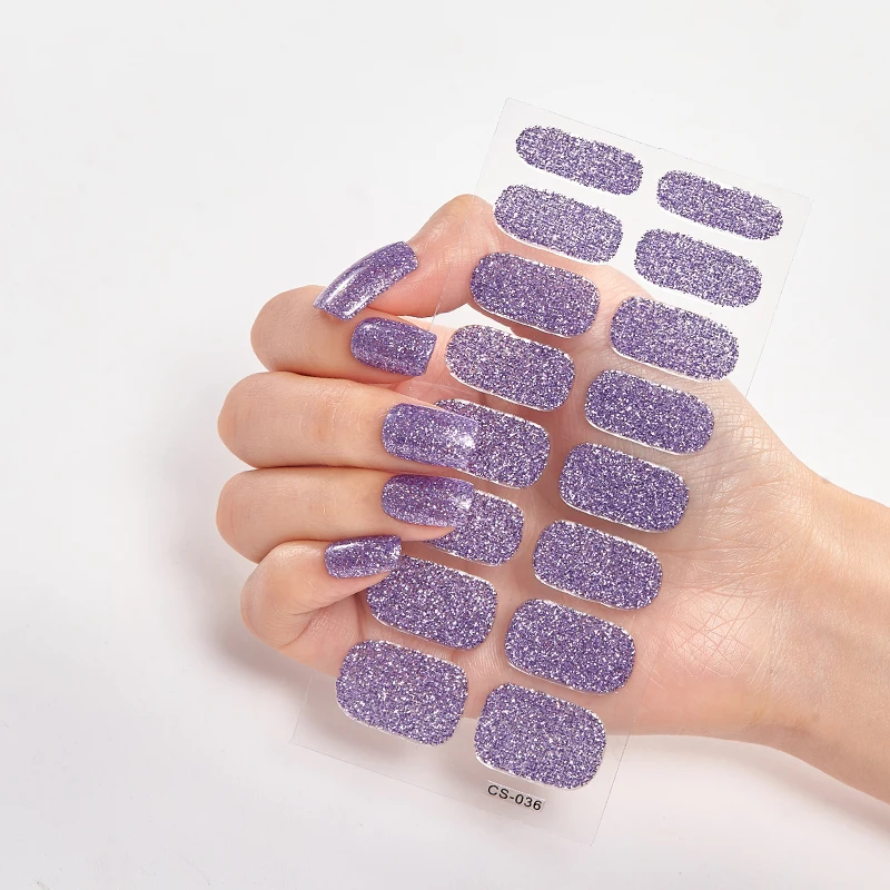 Manicure Sticker For Nail Salon Easy Apply Diy Nail Stickers 3d Nail ...