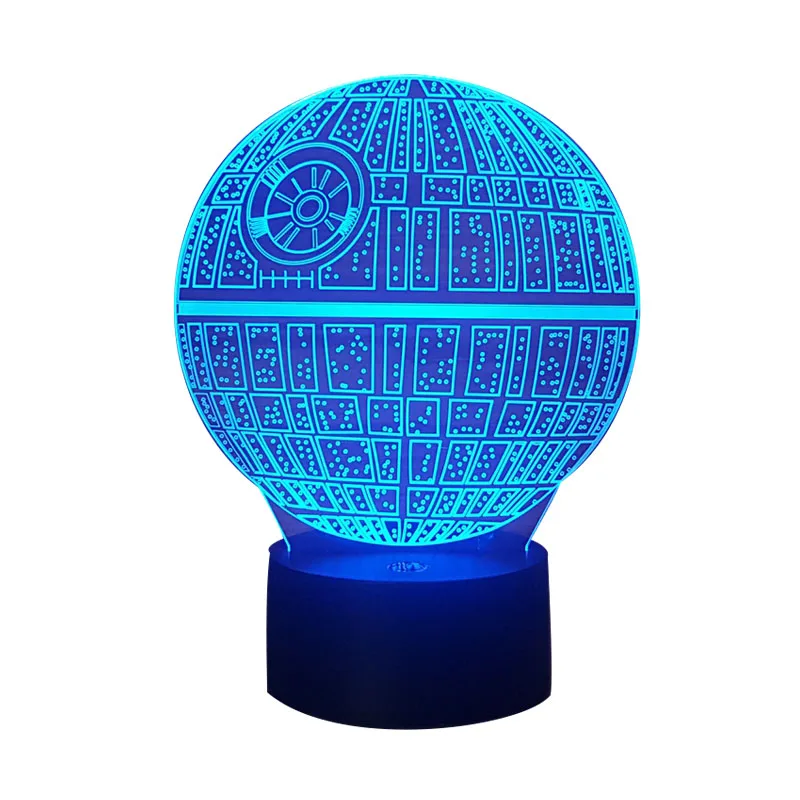 
home decor 3D LED Night Light 3D illusion led lamp Multi colored Light 3D Hologram Illusion Desk Lamp 