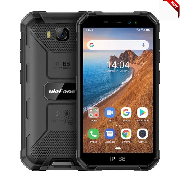 

Unlock celular Ulefone Armor X6 Rugged Phone 2GB+16GB IP68/IP69K Waterproof Android 9.0 smartphone mobile telefono