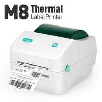 

4x6 inch direct thermal barcode address sticker postage shipping label printer