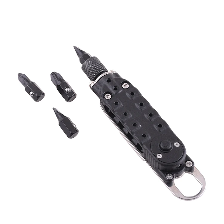 

Wholesale Portable Outdoor Multifunctional Keyring Pendant Gadget Tool With Light Bottle Opener Wrench Screwdriver Edc Bike Tool