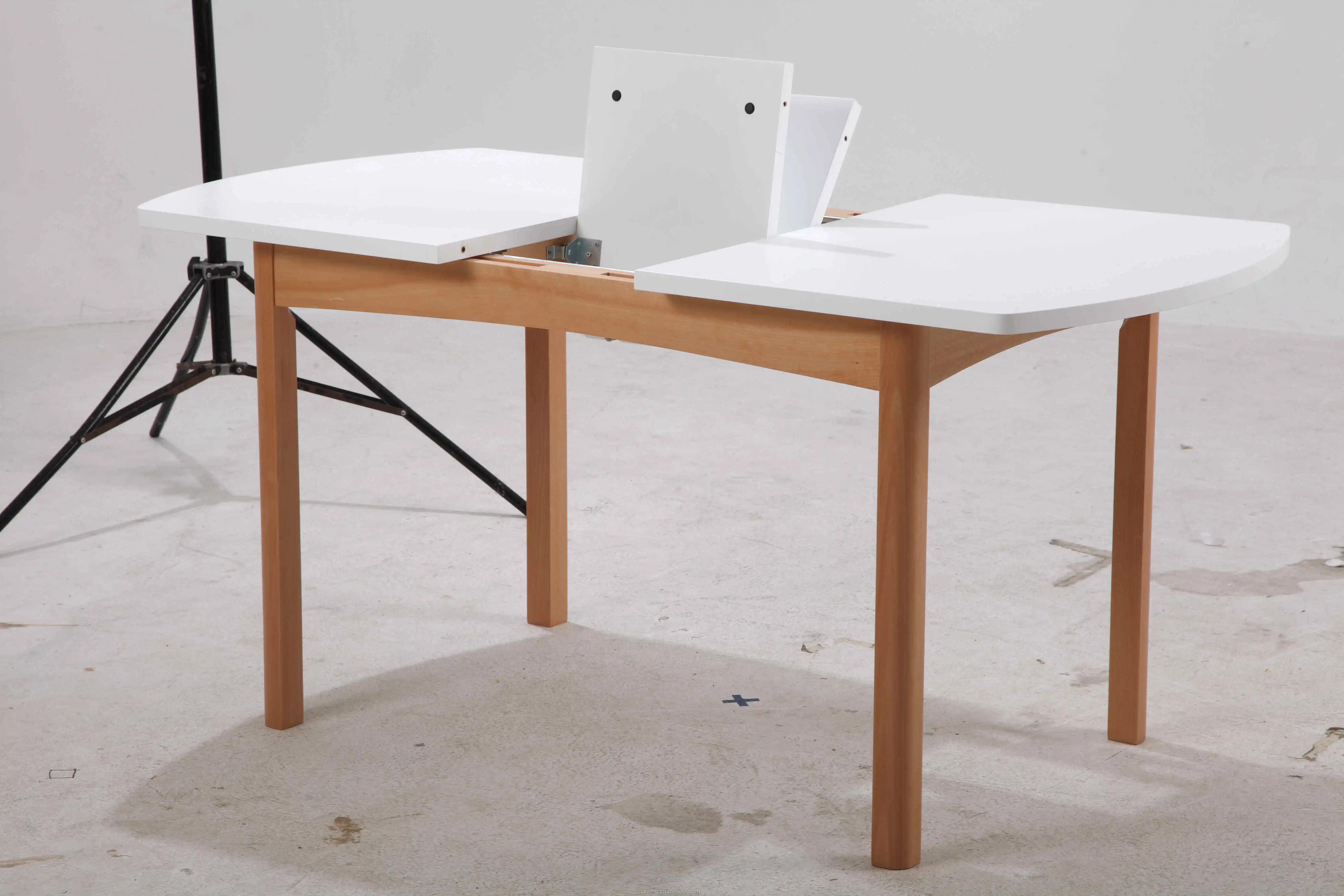 Esszimmer Möbel Set 8 Stühle/sitzer Rechteckiger Ausziehbarer Esstisch