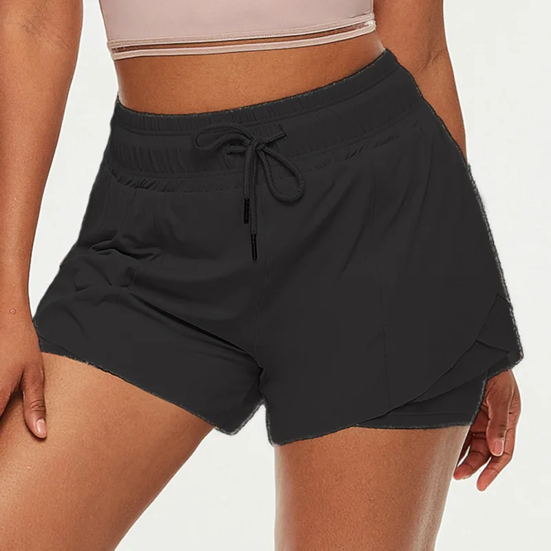 

Summer Yoga Wear 4 Way Stretch Women High Waist Gym Fitness Workout Yoga Shorts