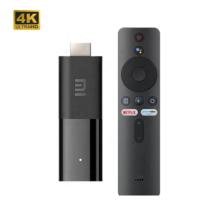 

Global Version Xiaomi Mi TV Stick 4K Android 11 Portable Streaming Media 2GB RAM 8GB ROM Multi Language BT5.2 TV Dongle