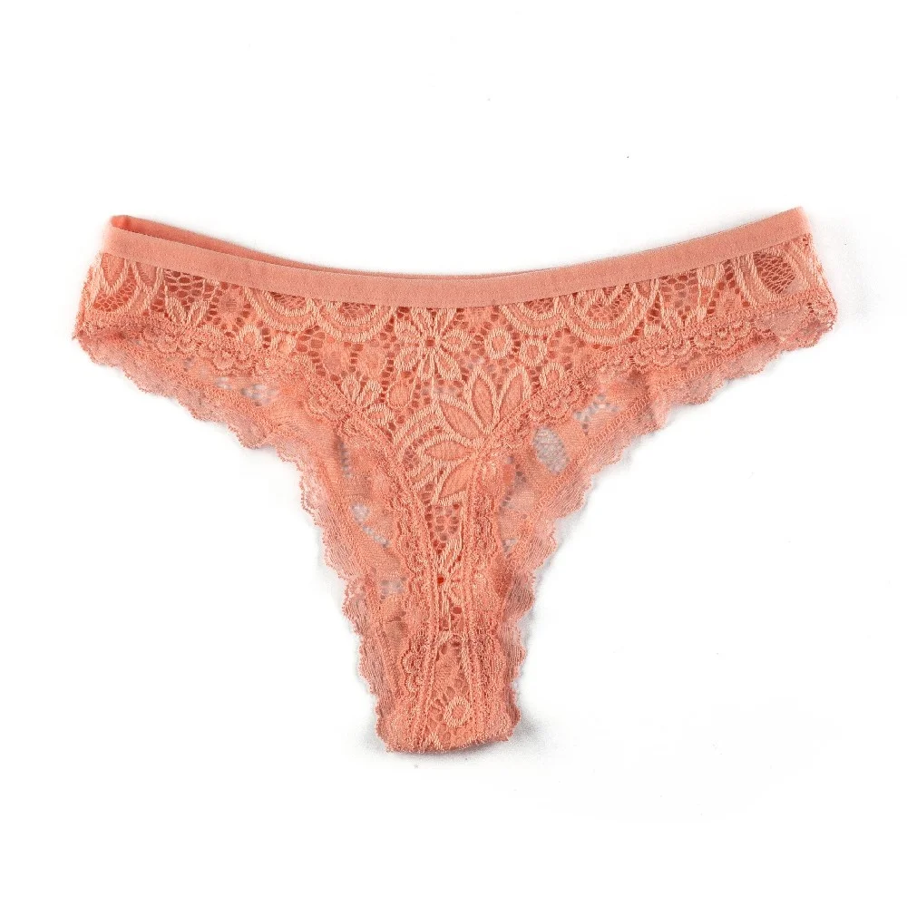 

Factory Outlet Sexy Seamless Underwear G-string Lace Transparent T-Back Briefs Women's Thong Panty