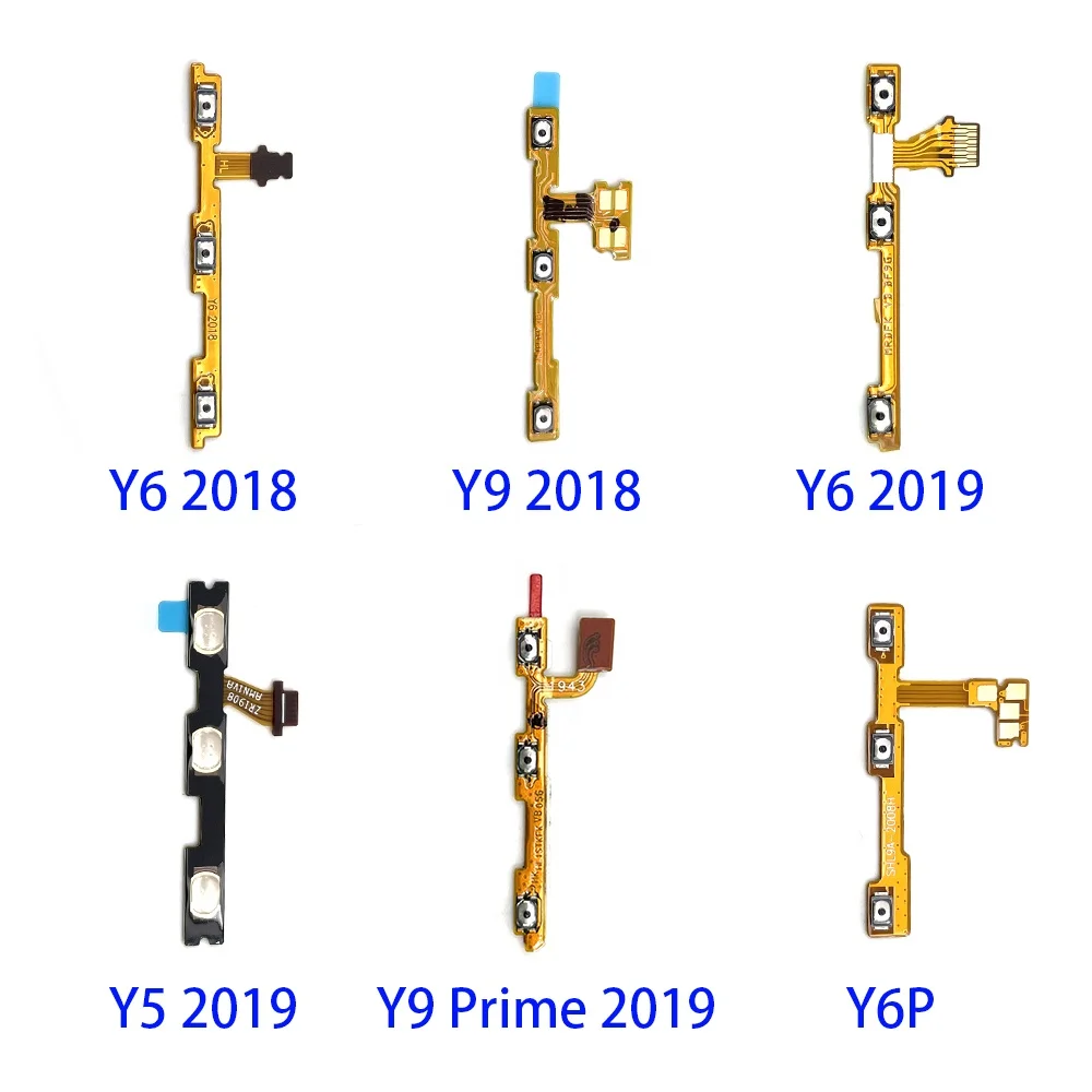 

Wholesale Power Volume Button Flex For Huawei Y5/Y6/Y7/Y9 2018 2019/Y6P/Y7P/Y8S/Y8P/Y9S Power Button Key Flex Cable Replacement