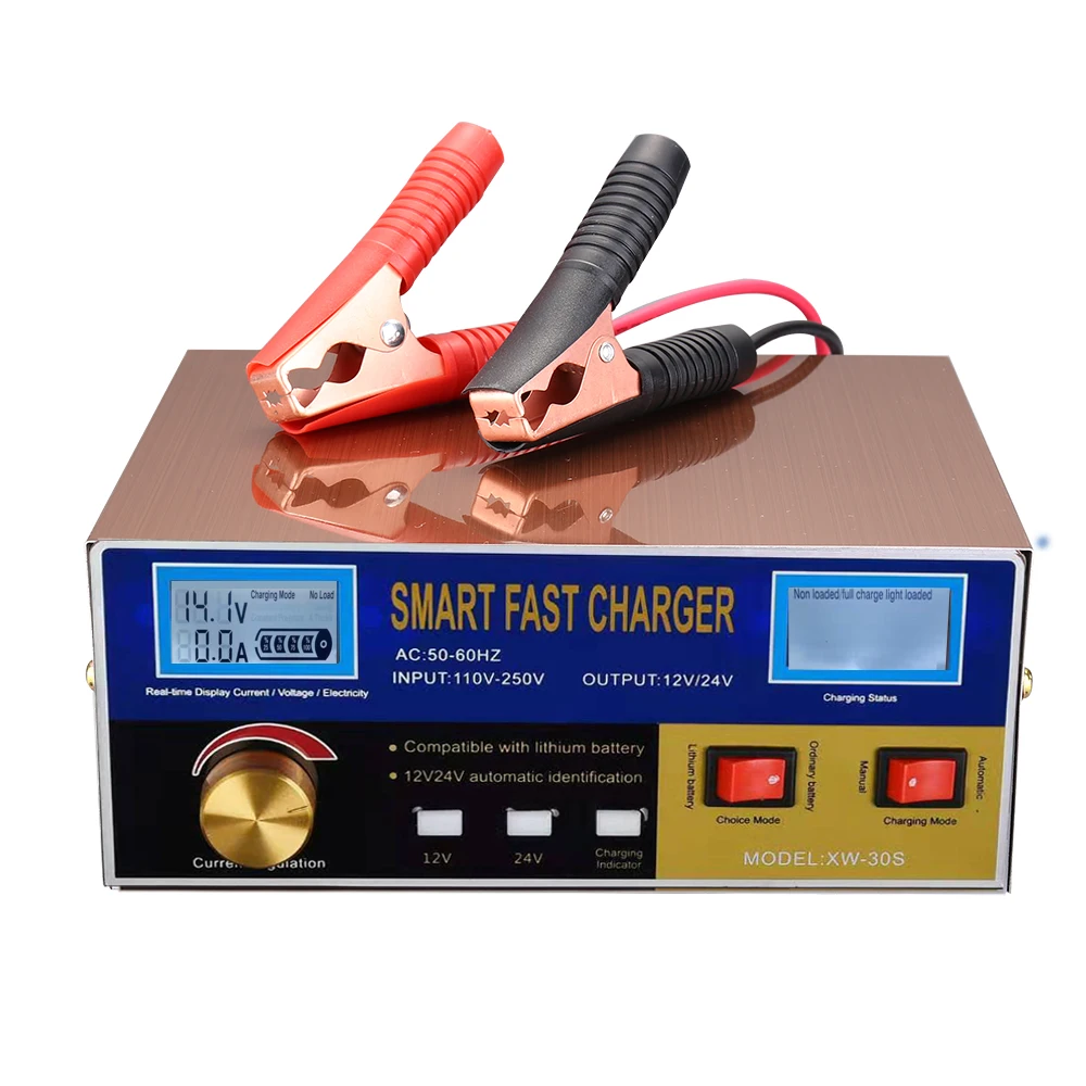 Tricycle Charger Intelligent 6v/12v/14/24v Auto Lead Acid Battery Charger 18a Battery Charger