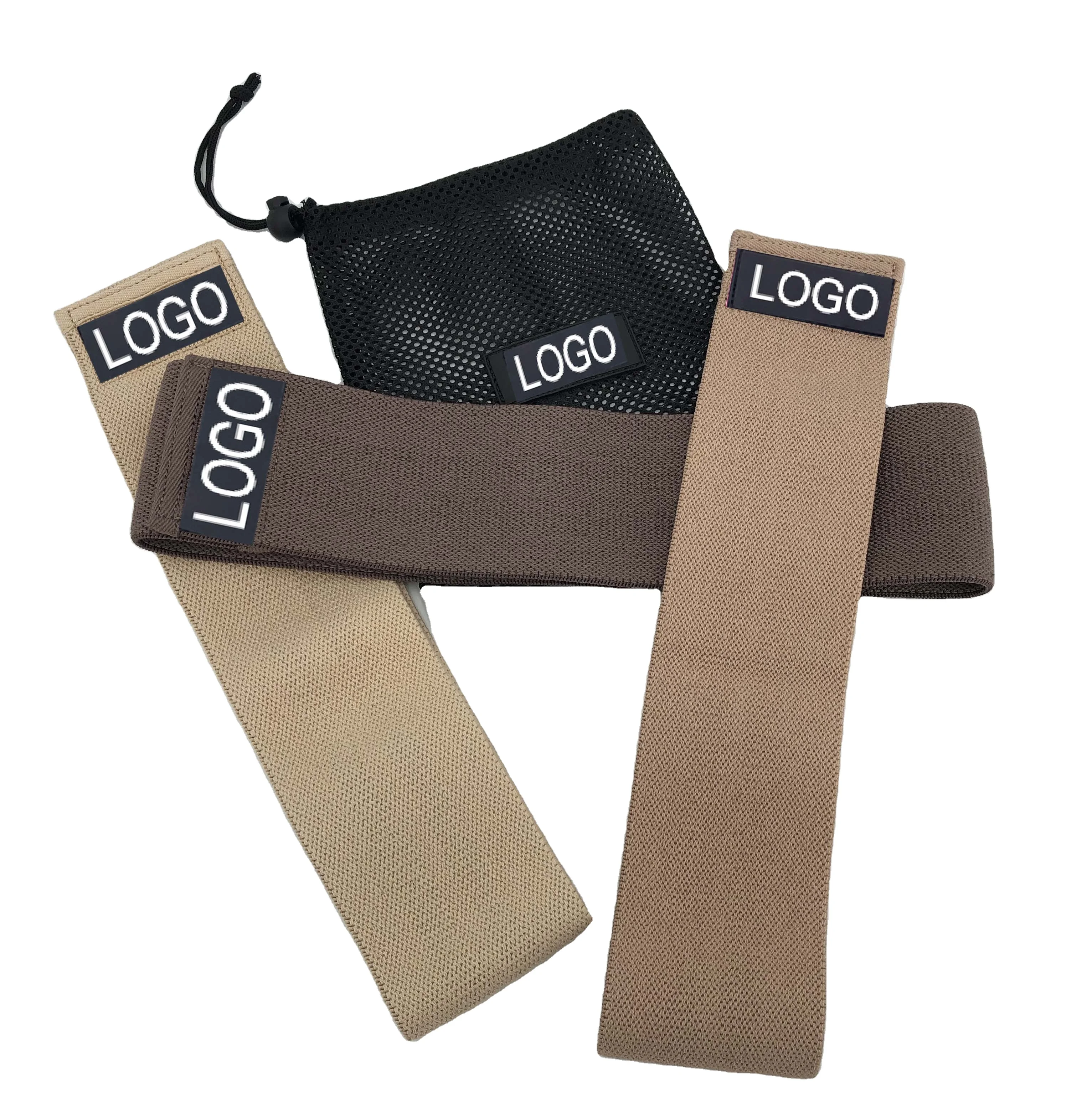 

Newest hot sale indoor sports nude color suit custom style resistance band, Same as picture showing