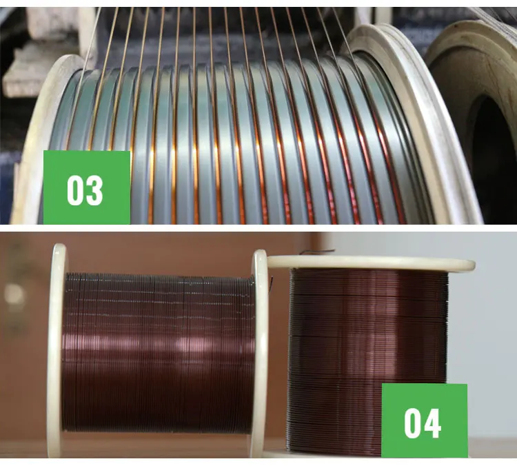 Enamelled Square Copper Wire