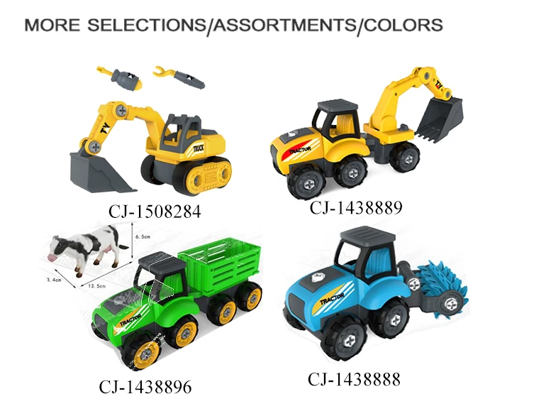 Hot Selling Toys Games DIY Toys, New Toy Kids Plastic DIY Cars