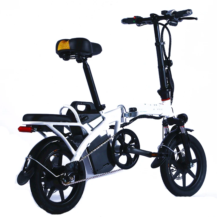 

Wholesale and Retail Folding e bike 14'' electric wheel bicycl ebicicleta electrica city bike, Red, black, white , gray, orange