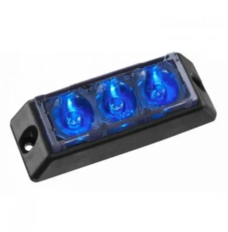 LED emergency vehicle surface mount grille flashing warning strobe lights ECE R65 & SAE J845