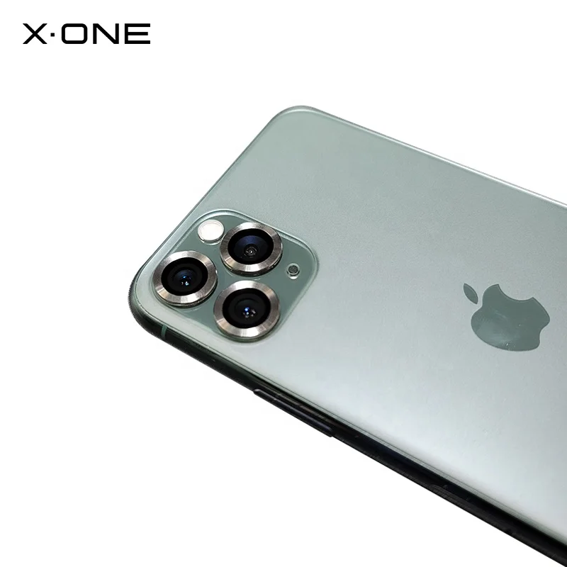 

X.ONE Metal Aluminum Sapphire Glass Camera Lens Screen Protector For iPhone 11 Pro /11 pro max camera lens protector, Pacific blue,gold, graphite,silvery, silvery diamond