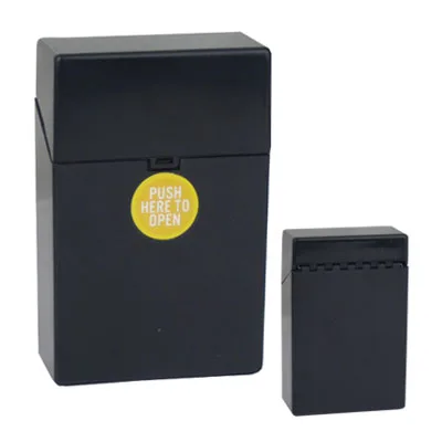 
automatic open plastic cigarette case 
