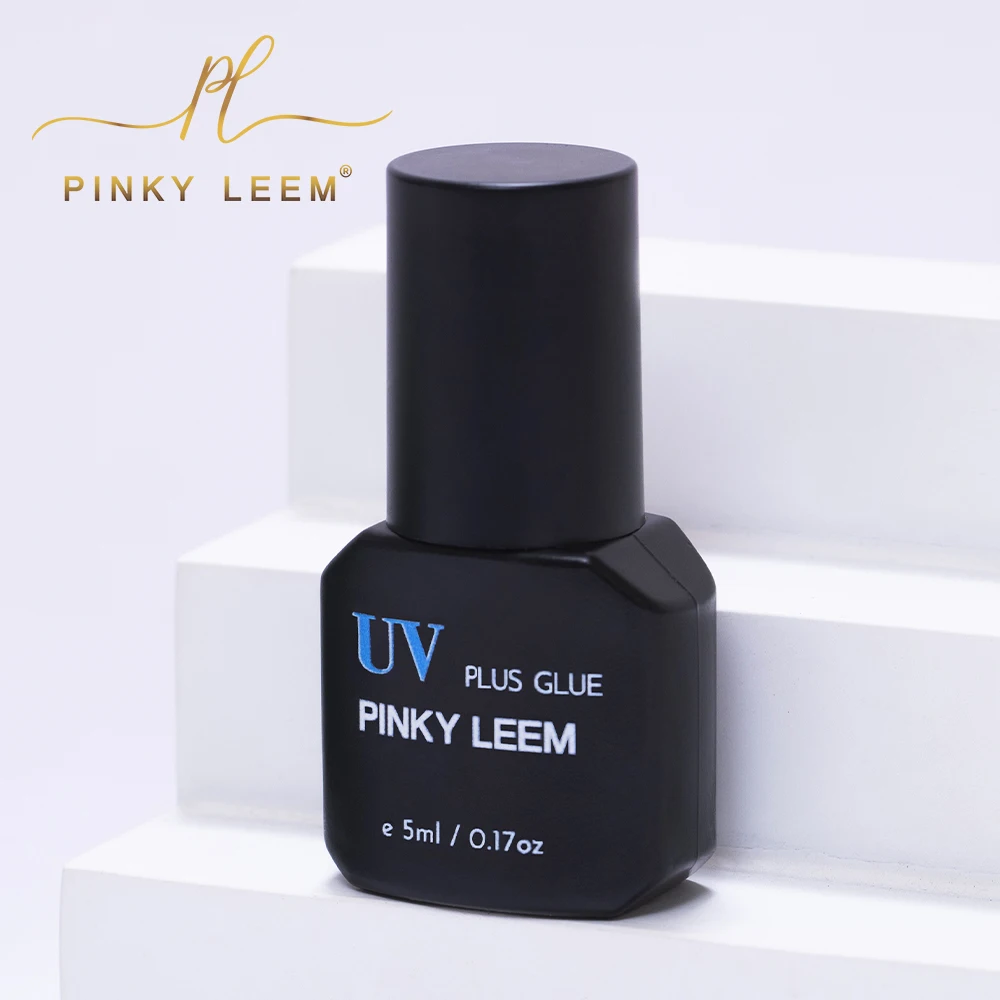 

pinky leem 2023 New UV Lash Glue 1 sec LED Light Fast Drying Waterproof UV Glue Lash Extension Glue