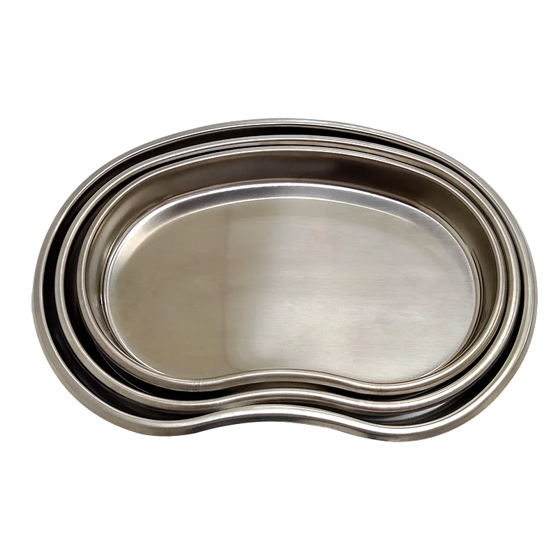 Bl 3 Size Kidney Shape Stainless Steel Tattoo Tray For Microblading 