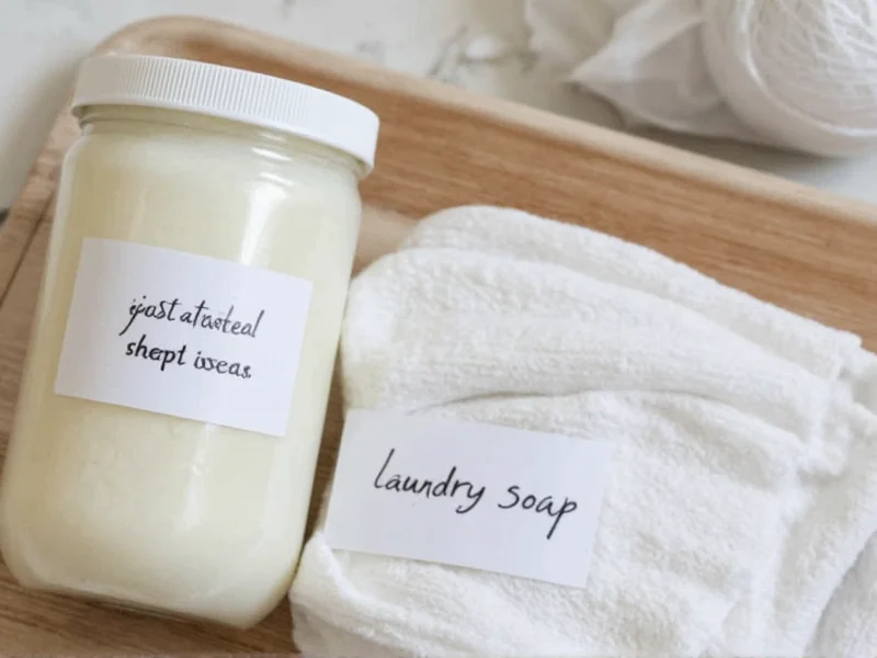 homemade laundry soap