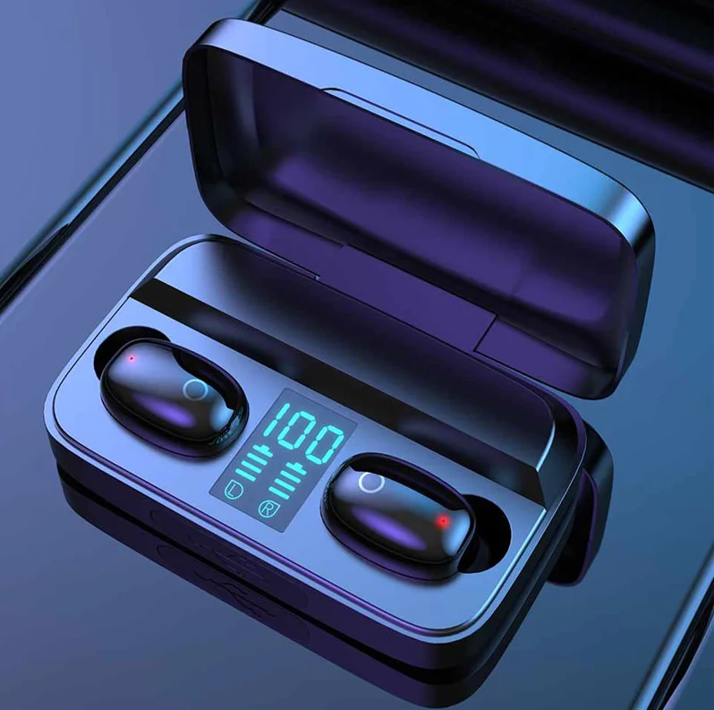 

Earphone True Wireless A10S TWS Headsets LED Display 1800mAh Power Bank Headphones Hifi Stereo Sport Earbuds