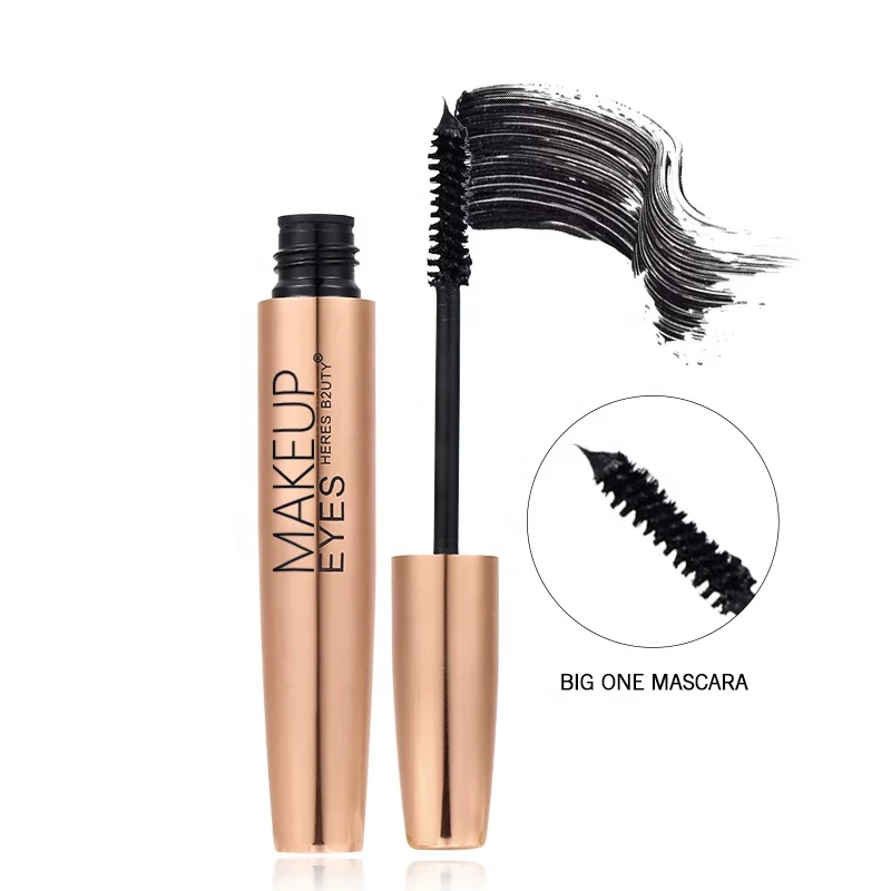 

HERES B2UTY Dense Extension Eyelash Non Decoloring Mascara With Eyelash Brush 4D Mascara Wands, Clear liquid