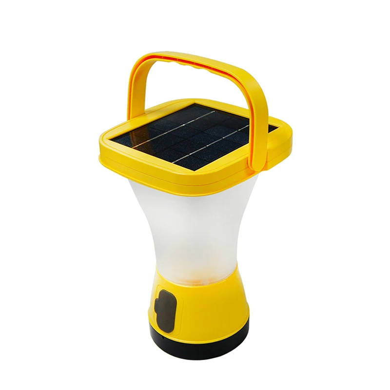 CE 12H Solar Power LED Lantern 2W 5V Solar Lantern With Phone Charger